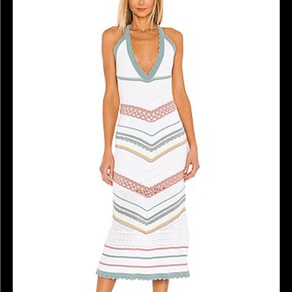 Alexis Allia White Knit Dress - Picture 1 of 2